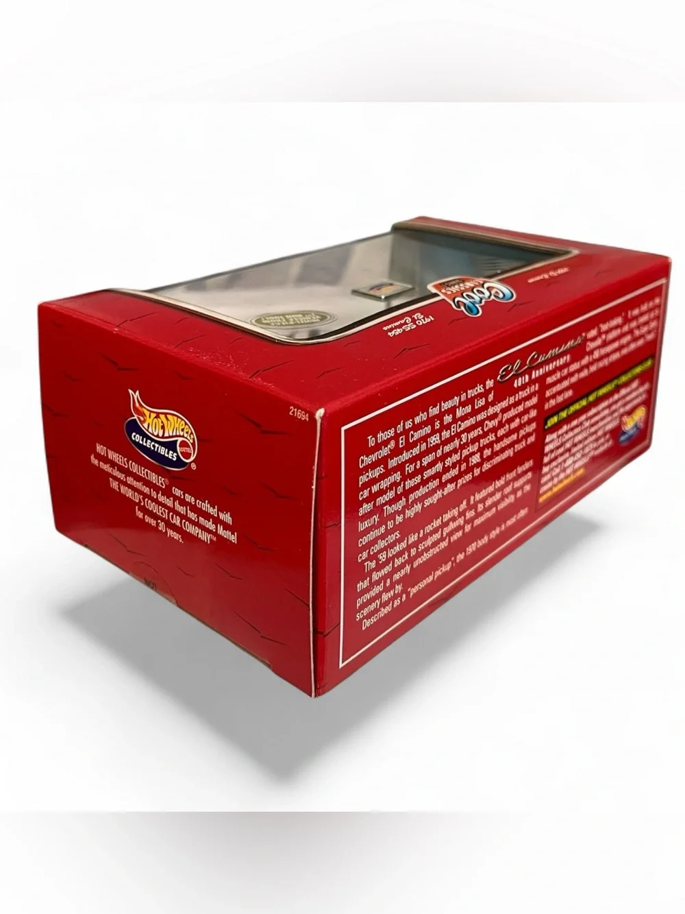 Hot Wheels El Camino 40th Anniversary Set Vintage Car Pair